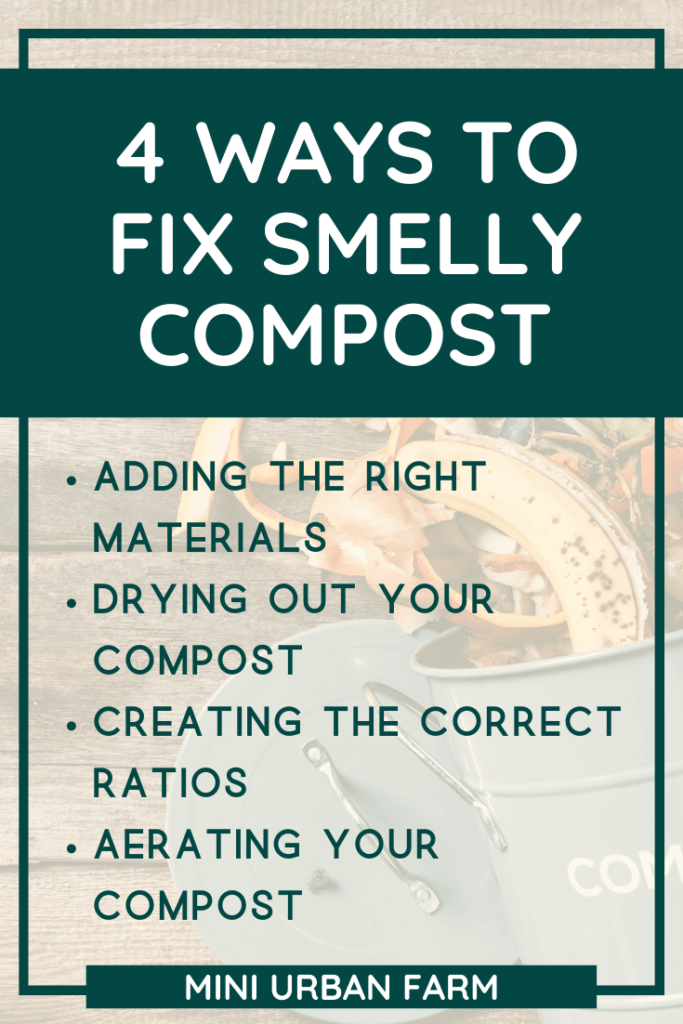 how to fix smelly compost - reasons why your compost smells - why does my compost smell (3)